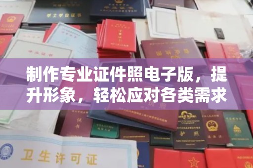 三沙制作专业证件照电子版，提升形象，轻松应对各类需求