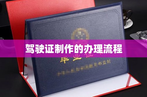 三沙驾驶证制作的办理流程