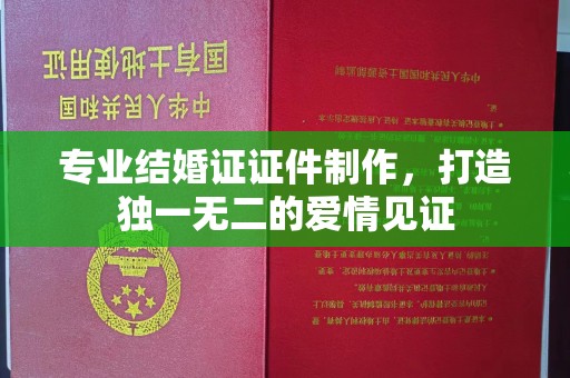 三沙专业结婚证证件制作，打造独一无二的爱情见证