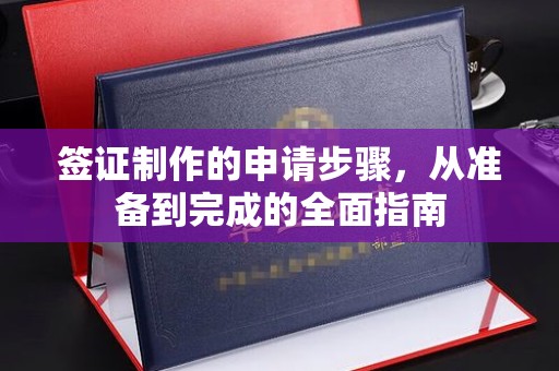 三沙签证制作的申请步骤，从准备到完成的全面指南